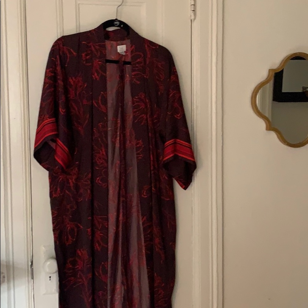 Silk robe